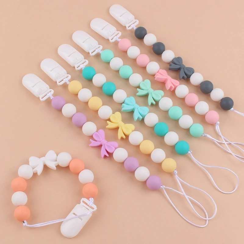 

Держатели для детских сосок, поводок, пустышка, цепочки, зажим для новорожденного, игрушка для прорезывания зубов