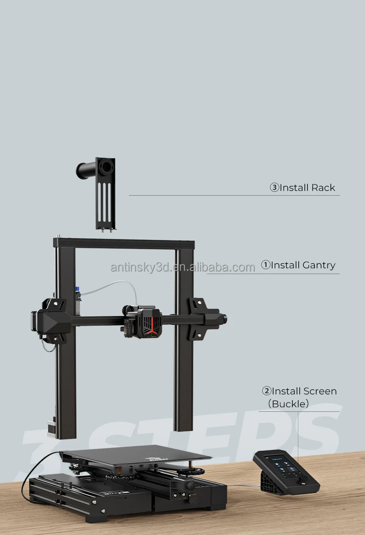 Impresora 3D Creality Ender-3 V2 Neo de Alta Precisión (220x220x250mm) Se6ff58d86071489490173ebac7176299K