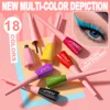 7ML Colourful Liquid Eyeliner Waterproof Lasting Matte Eyeliner Quick Drying Eyes Makeup Tools Black Pink Eyeliner beauty Cosmet 4