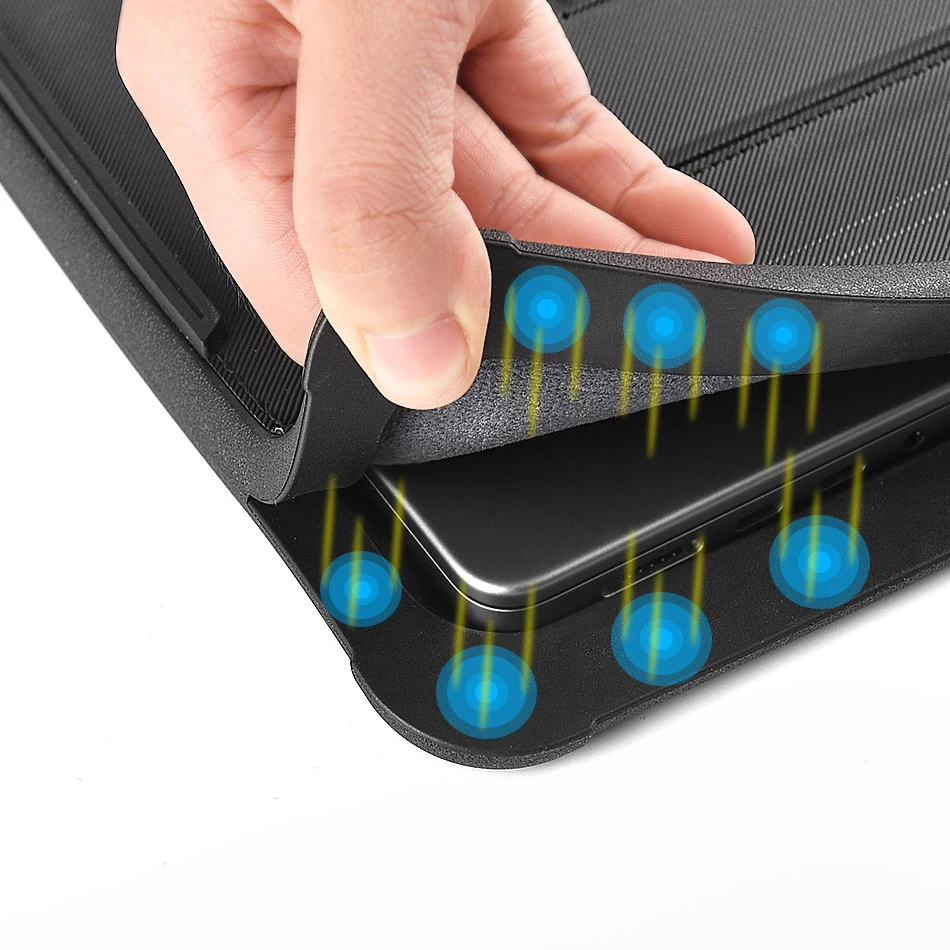 WiWU Laptop Sleeve for MacBook Air 15.3 A2941 inch with Stand Laptop Bag for MacBook Case Waterproof Carry Case for MacBook 16