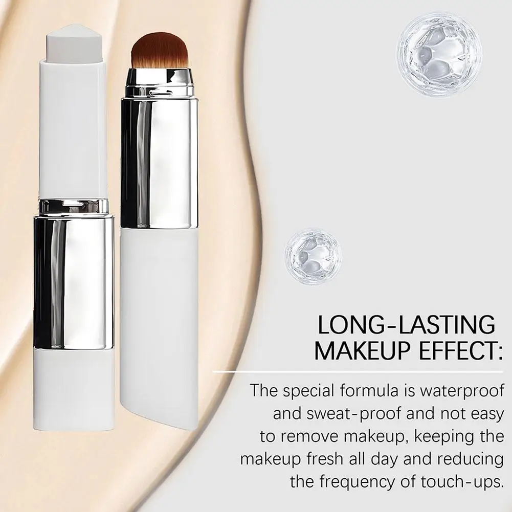 Koreanischer Farbwechsel-Foundation-Stick, leicht, feuchtigkeitsspendend, stark deckender Concealer, natürliches Basis-Make-up für alle Hauttypen – Detail 12