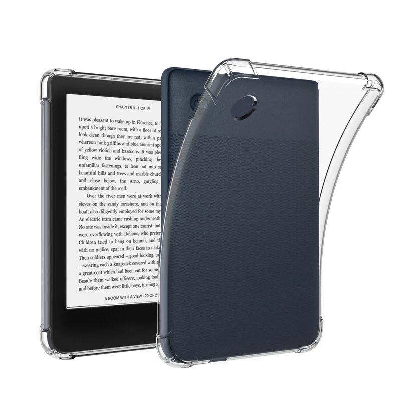 Transparent TPU Shockproof Protective Back Cover