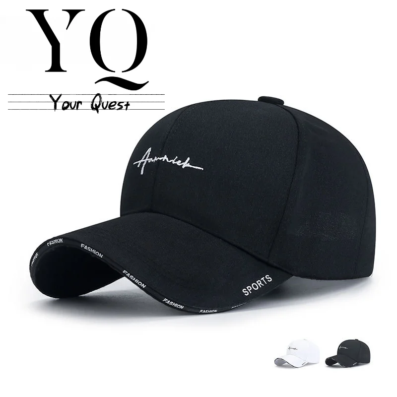 

YQ 2023 New Baseball Cap Spring Autumn Casual Letter Sunshade Cap Young Couple Hat 골프 кепка мужская Visors