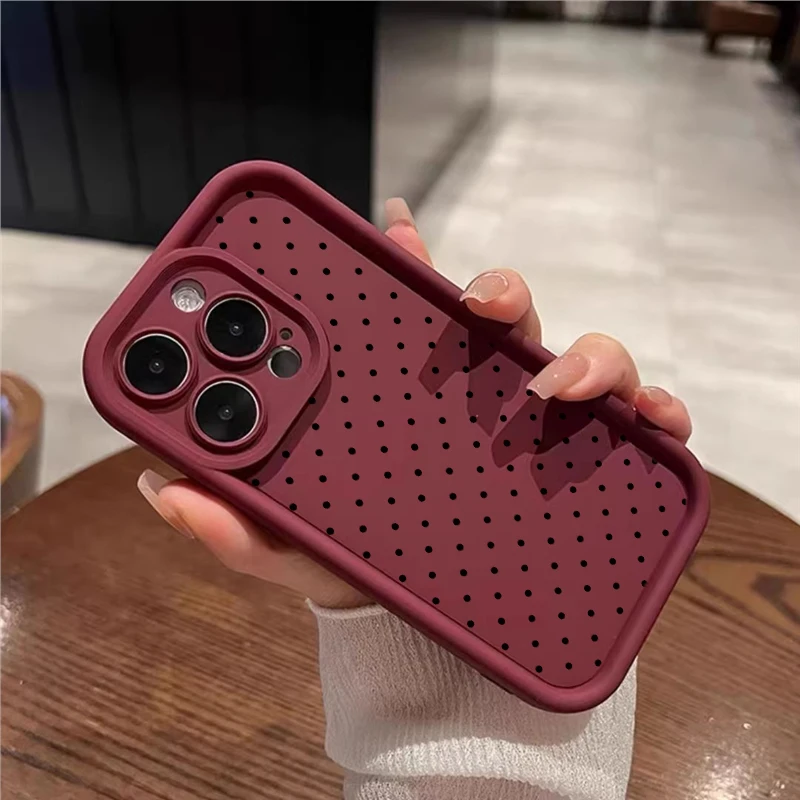 Minimalist Polka Dots Phone Case