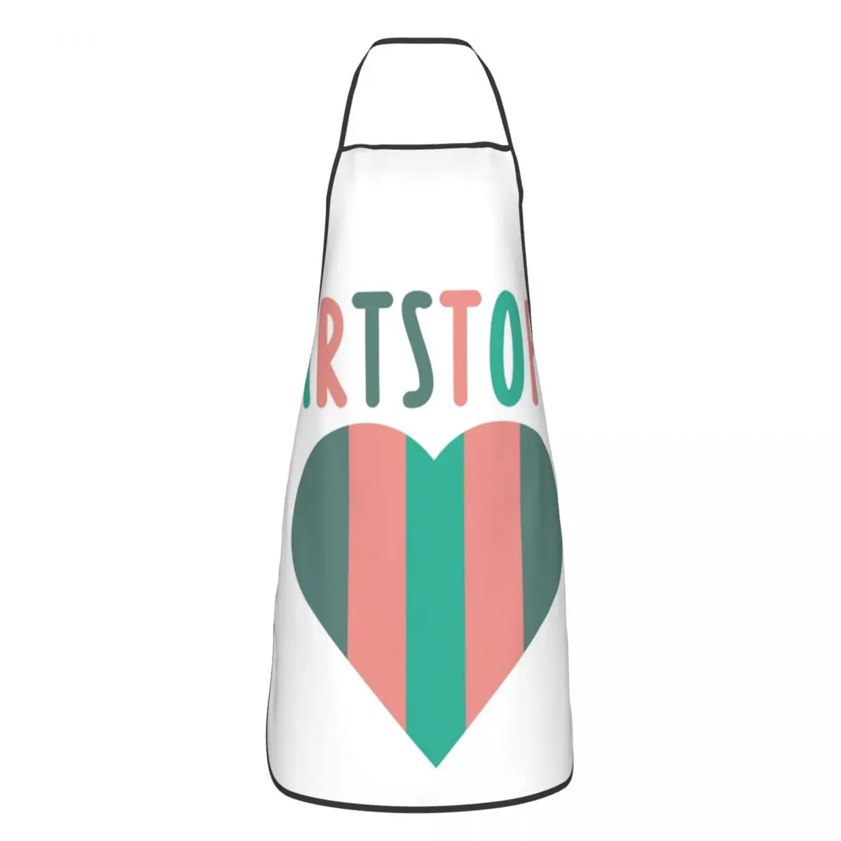 Heartstopper Rainbow Heart Cuisine Grill Baking Apron Adjustable Bib Tablier For Unisex Chef Cooking Home Cleaning
