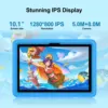 10.1 Inch Tablet for Kids, Android 13, Octa-Core, 4G LTE Dual SIM, Parental Control, 12GB RAM(6+6 Expand)/128 GB Storage 5