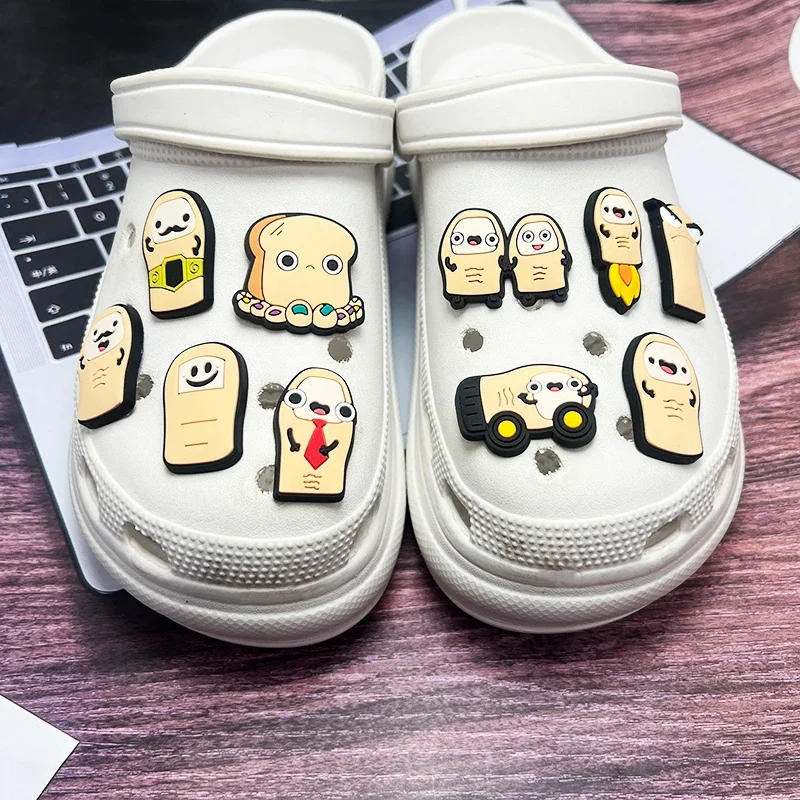 

Hot Jibz Toes Accessories Buttons For Croc Shoe Charms Gift Medical Pins PVC Christmas Decorations 2023 Diy Pins Accessories