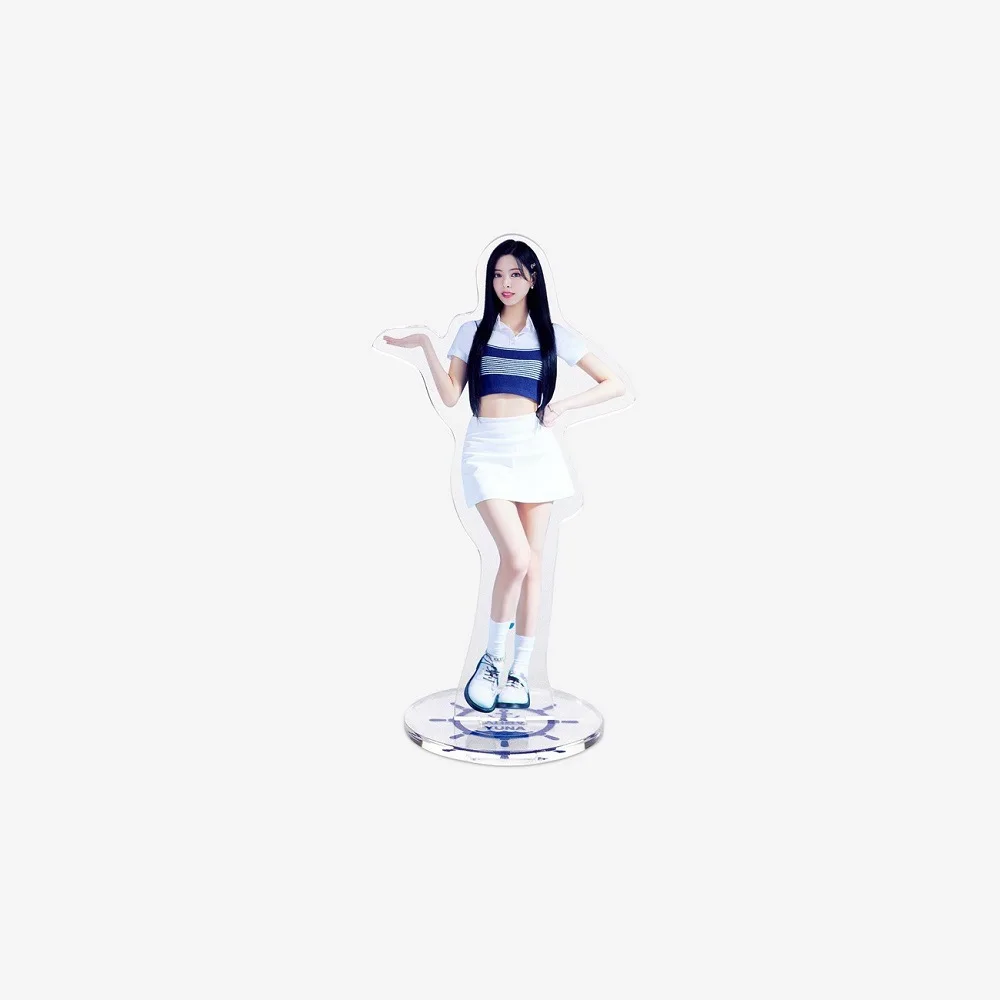 NEW KPOP ITZY Acrylic Stand Display Desktop Ornament Yeji Ryujin Yuna Chaeryeong Standing Model Tabletop Decoration Fans Gift