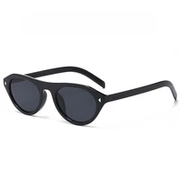 Lunettes de soleil rétro œil de chat pour femmes, lunettes carrées vintage pour femmes, lunettes de soleil tendance, protection UV surdimensionnée, verres miroir 3