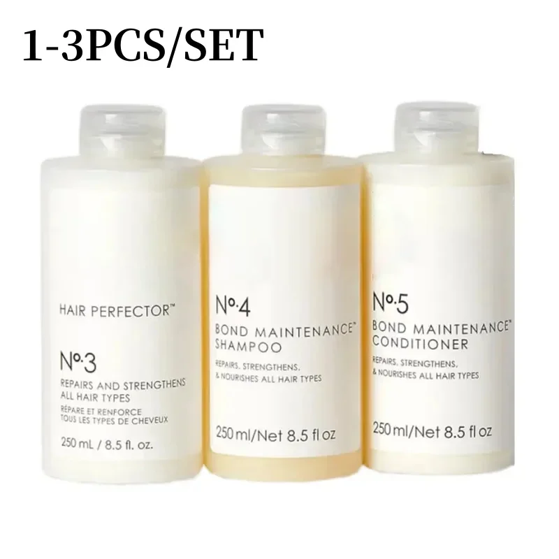 1/3PCS Original No.3/No.4/No.5 Hair Care Set Shampoo Conditioner Repair Strong Broken Hair Nourishing Care 250ML