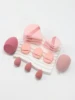 High-Energy 14-Piece Set,3 Loose Powder Puffs & 3 Mini Loose Powder Puffs & 2 Large Makeup Sponges & 3 Mini Makeup 6