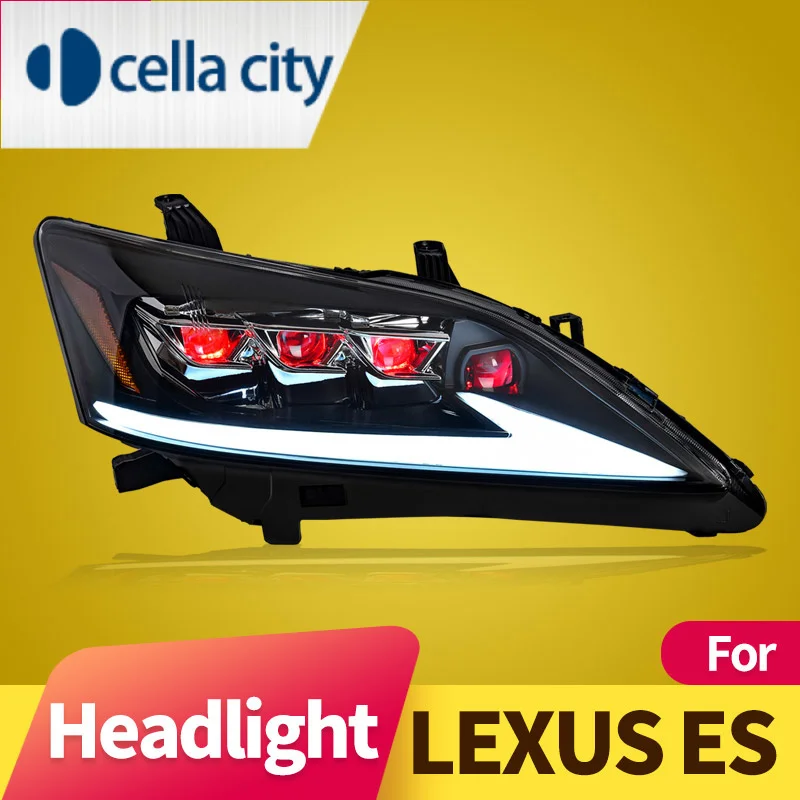 

Подходит для Lexus ES передняя фара в сборе 2006-2012 ES350 ES240, Модифицированная лампа для дневных ходовых огней