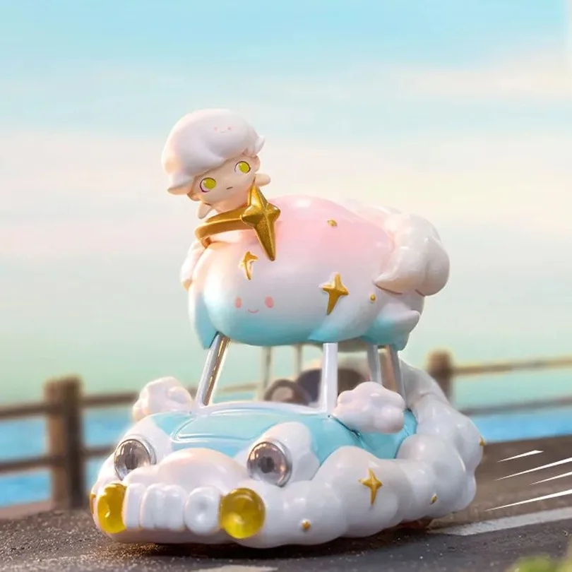 Crybaby Blind Box Happy Weekend Series Cute Surprise Guess Bag Cartoon Character Desktop Ornaments Cars Model Children Toy Gift