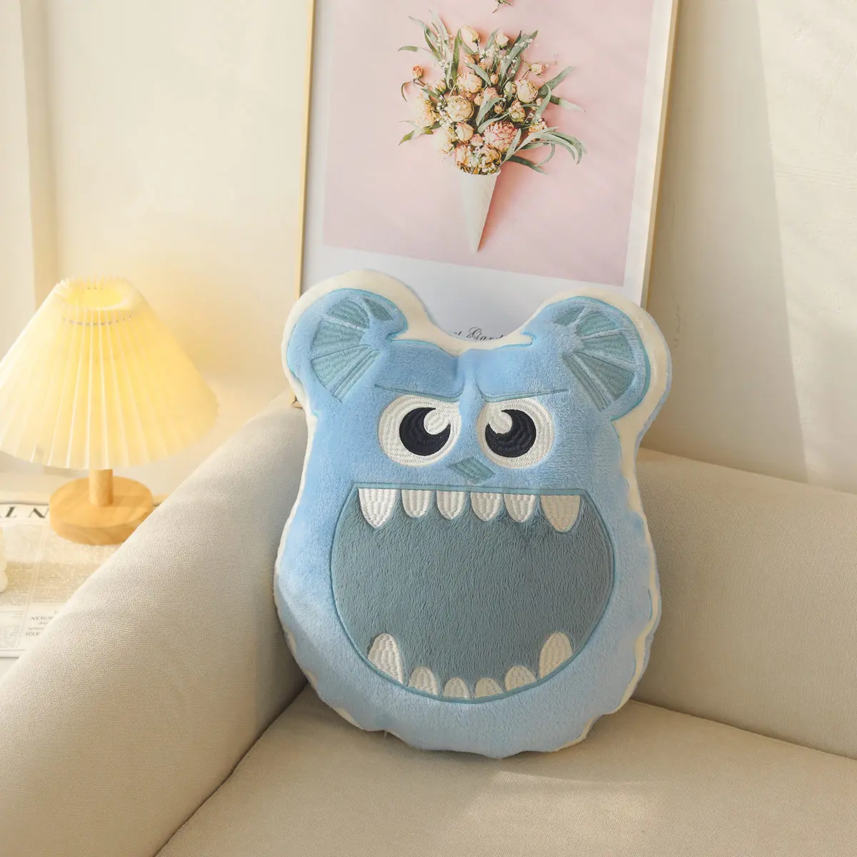 Disney Stitch Pooh Bear Seat Cushion Lovely Stuffed Anime Back Cushion  Sitting Cushion For Chair Non-slip Home Decor Gifts - AliExpress