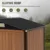 Outdoor Storage Shed 6x4 Ft, Lockable Metal Garden Shed with Window, Tool Shed Tiny House Vertical Outside Storage Building 6