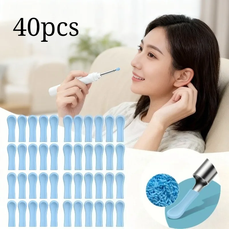 Silicone Ear Spoon Replacement Tips For Ear Wax Removal Tool_voghion.com