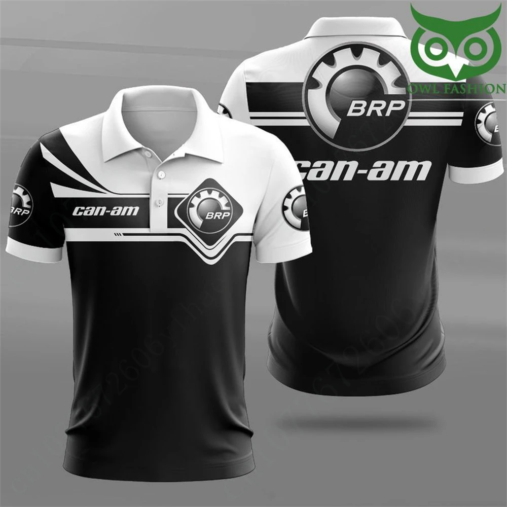 

Can-am Casual Polo Shirts And Blouses Unisex Clothing Quick Drying Short Sleeve Top Anime T Shirt For Men Harajuku Golf Wear