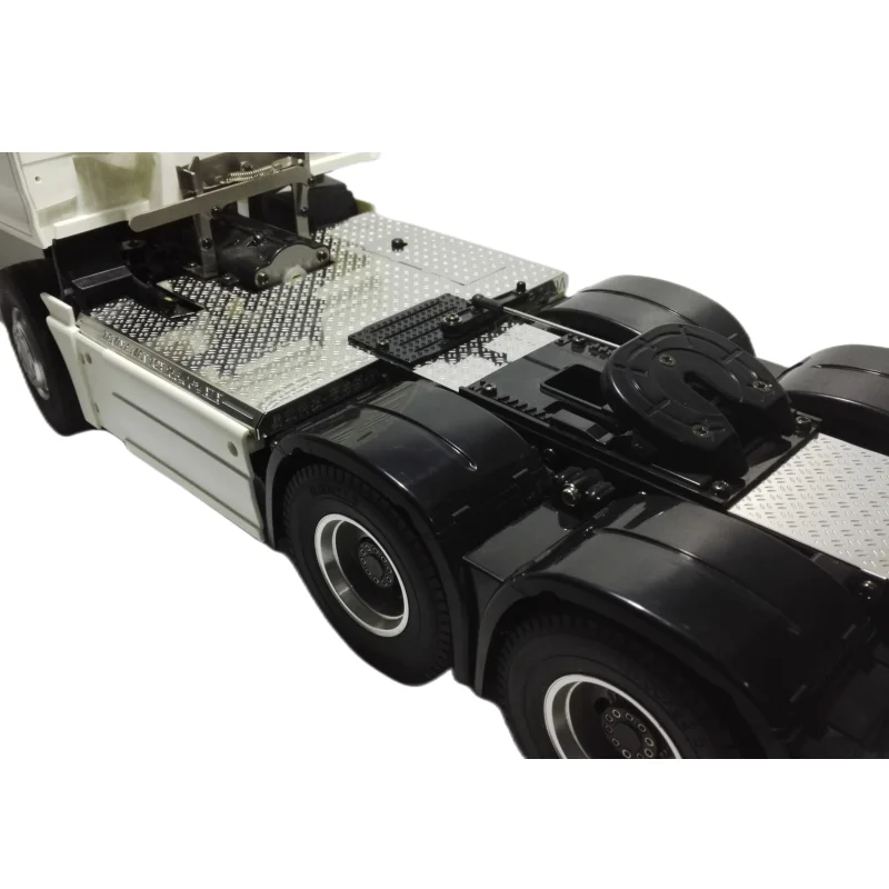 Metal Stainless Steel Anti-skid Decorative Board for Tamiya 1/14 RC Truck 56325 MAN 540 Upgrade Accessories 2