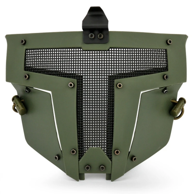 Military Tactical Mask Paintball Fast Helmet Mask Airsoft Paintball Face Mask Breathable Protective Airsoft CS Combat Game Mask