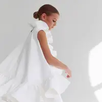 Robe de princesse à volants pour filles, vêtements de luxe pour enfants, tenue éducative pour bébé, spectacle de mariage, nouvelle mode, été, Wz1326 3