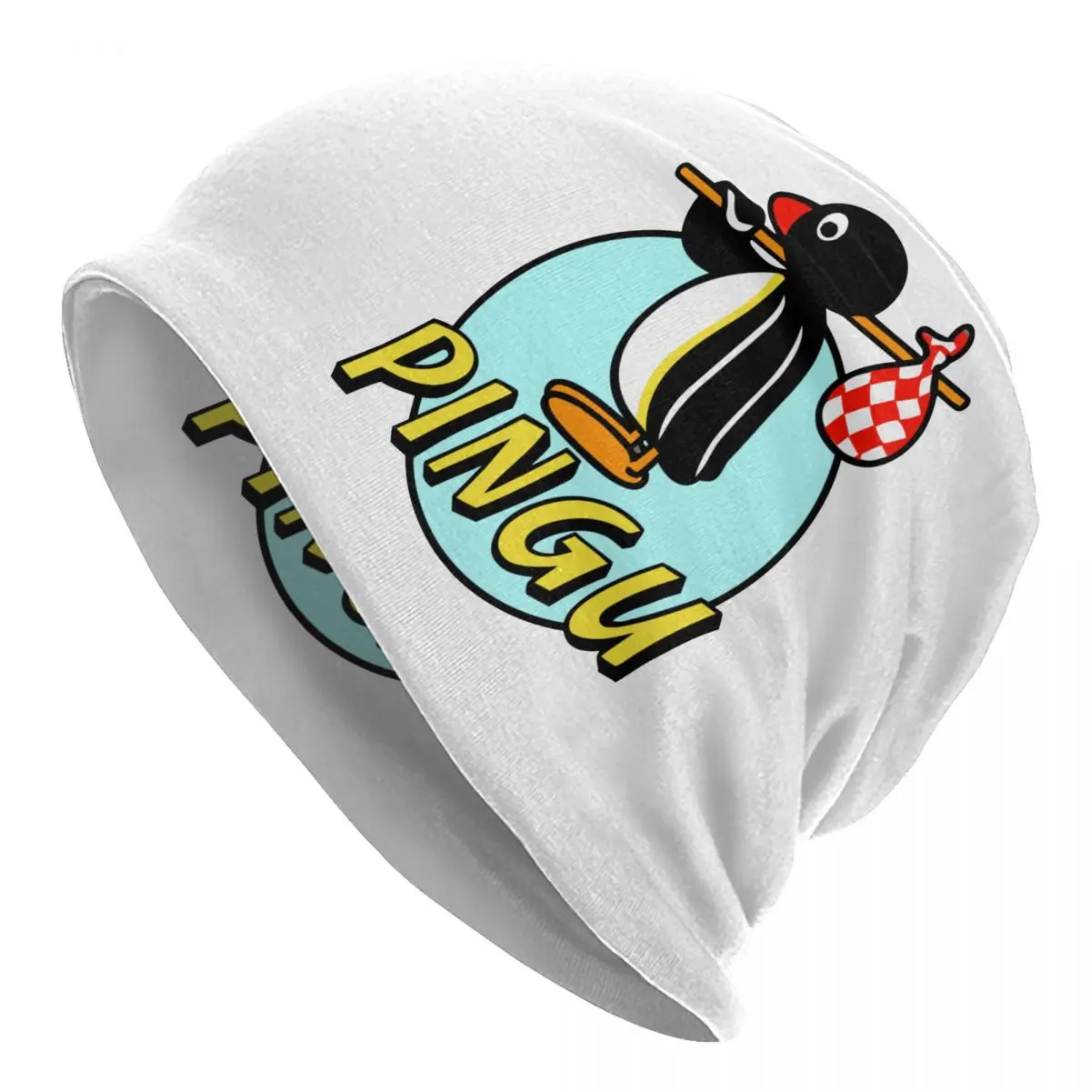 

Шапки Пингвин орех Пингу, Мультяшные забавные шапки унисекс в стиле хип-хоп, уличные шапочки, шапка, Весенняя теплая шапка двойного назначения, вязаная шапка