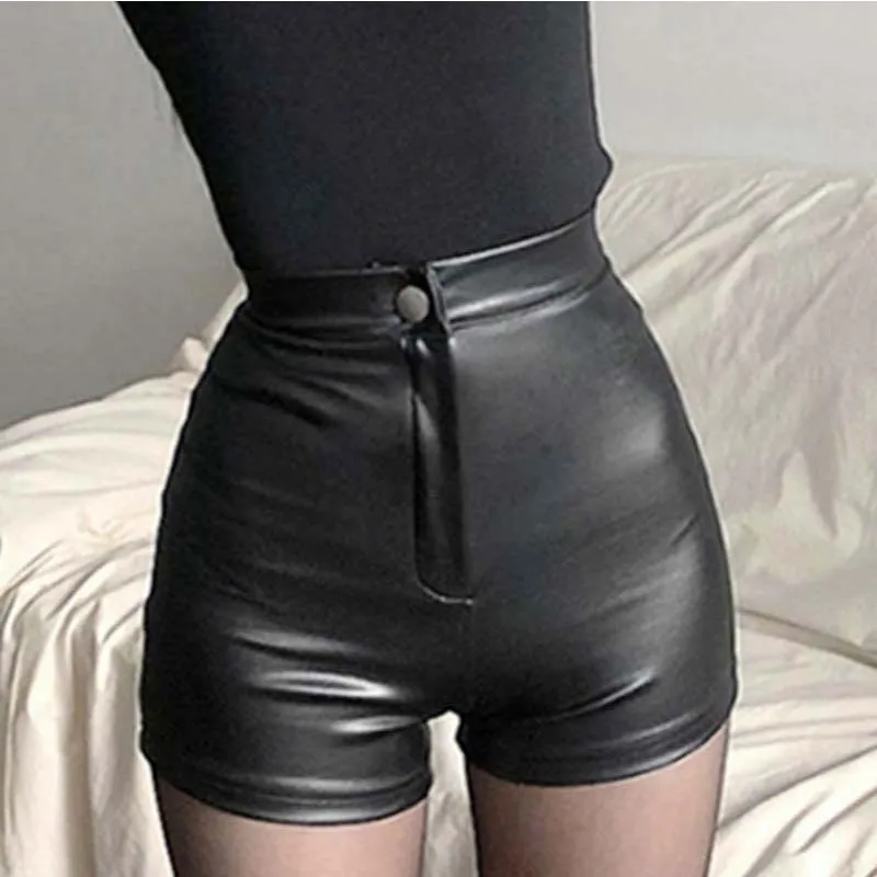 Woman ClothingSexy Slim Fit Leather For Women, Black Tight Casual Pants, High End Fashion, Summer, New, 2024