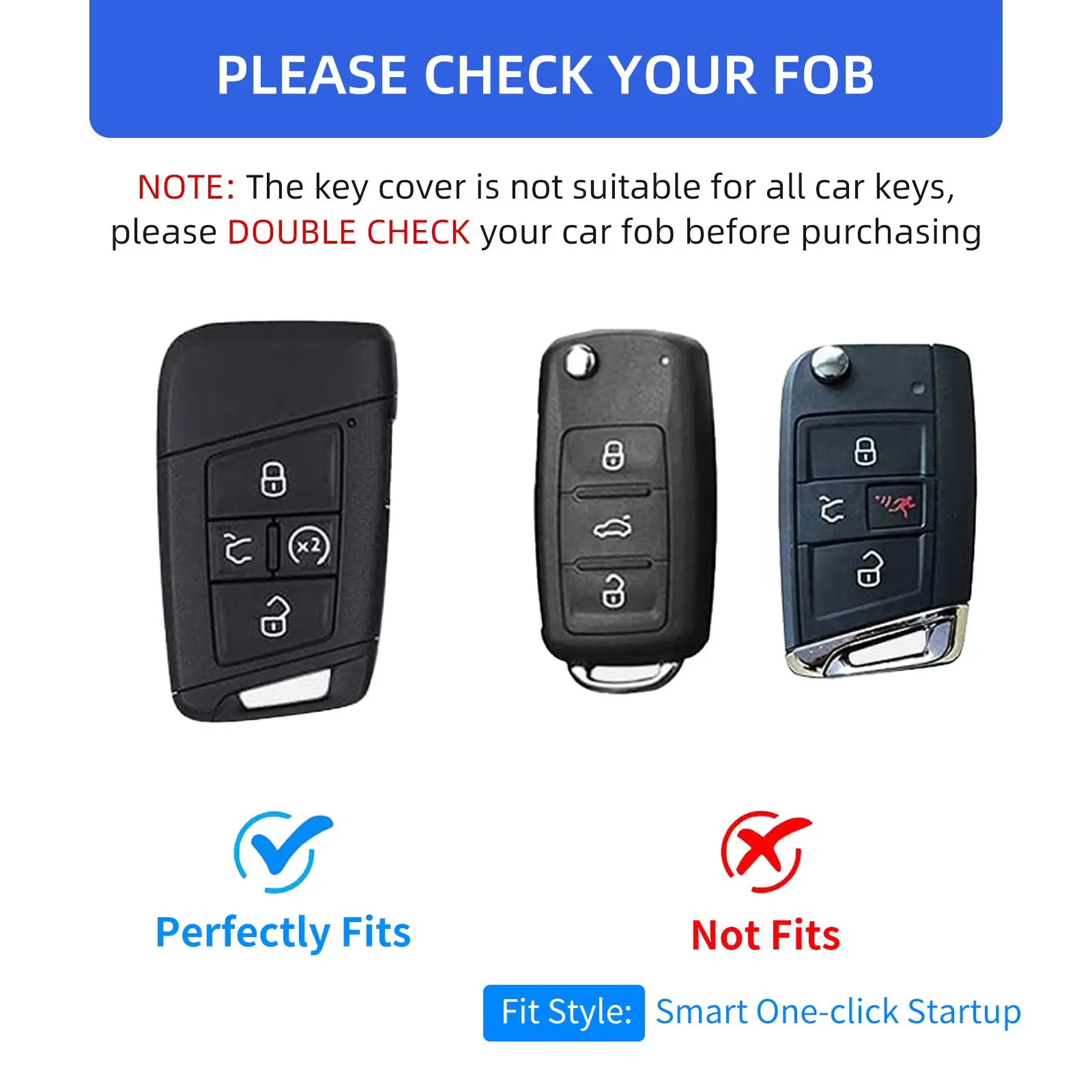 폭스 바겐 폭스 바겐 아틀라스 골프 Alltrack 아틀라스 제타 Passat Arteon iguan 스마트 5 버튼 키 Fob 액세서리에 대한 TPU 키 Fob 커버 케이스