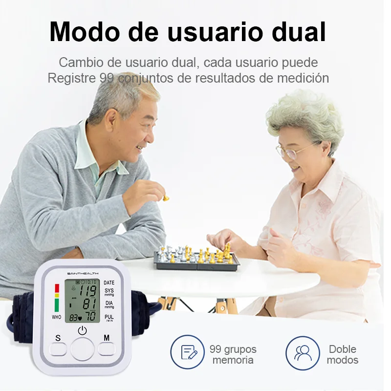 Saint Health tensiometros digitales de brazo españa tensión arterial brazo  pulsómetro pulsioximetro pediatrico profesional pulsometro monitor de  presión arterial medico medidor de tension arterial material baumanometro -  AliExpress