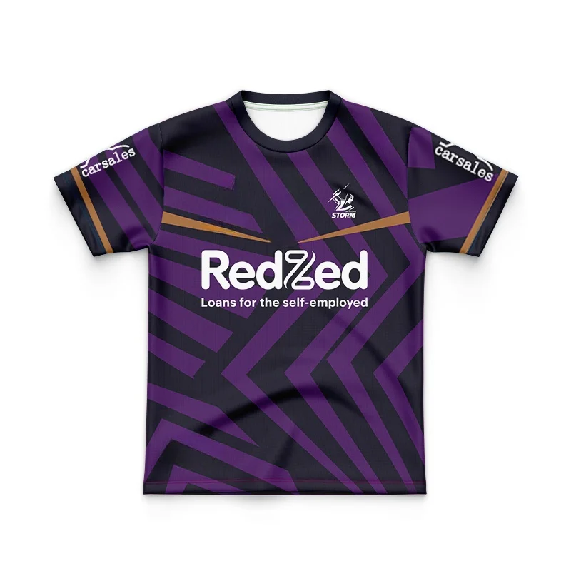 thumbnail image 1 of RÉPLICA DE LA CAMISETA LOCAL PARA HOMBRES DEL MELBOURNE STORM 2024 PARA NIÑOS, 1 of 5