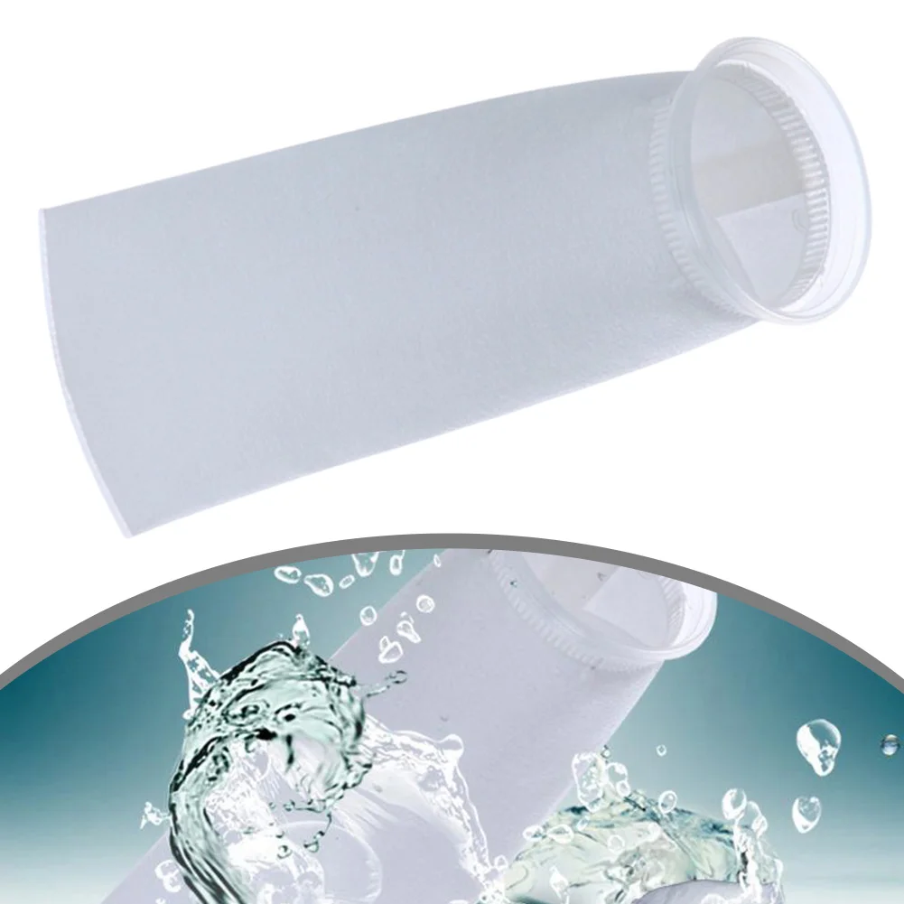 2pcs Filter Bags For Automotive/Pharmaceutical Industry Water Treatment PP Non-woven Water Treatment Filter Bags Accessories