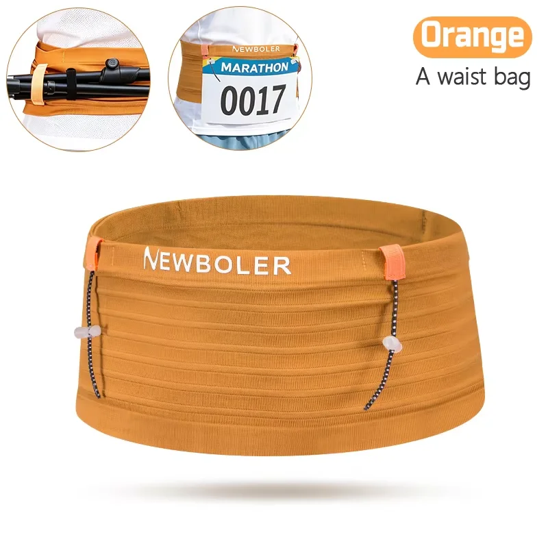 NEWBOLER Elastic Sports Waist Pack for Running, Cycling, and Mountaineering