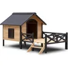 Wooden Large Dog House 43.3 1