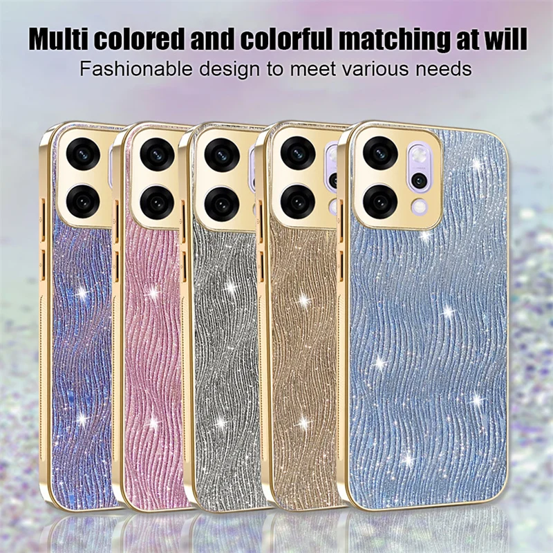 Elegant Glitter Electroplated Shockproof Protective Phone Case