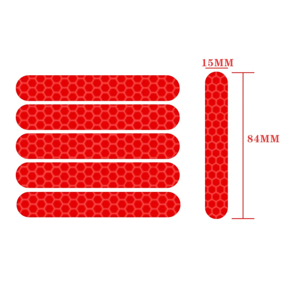 Electric Scooter Night Reflective Safety Sticker 5Pcs For Ninebot ES1 ES2 ES3 ES4 E22 E25