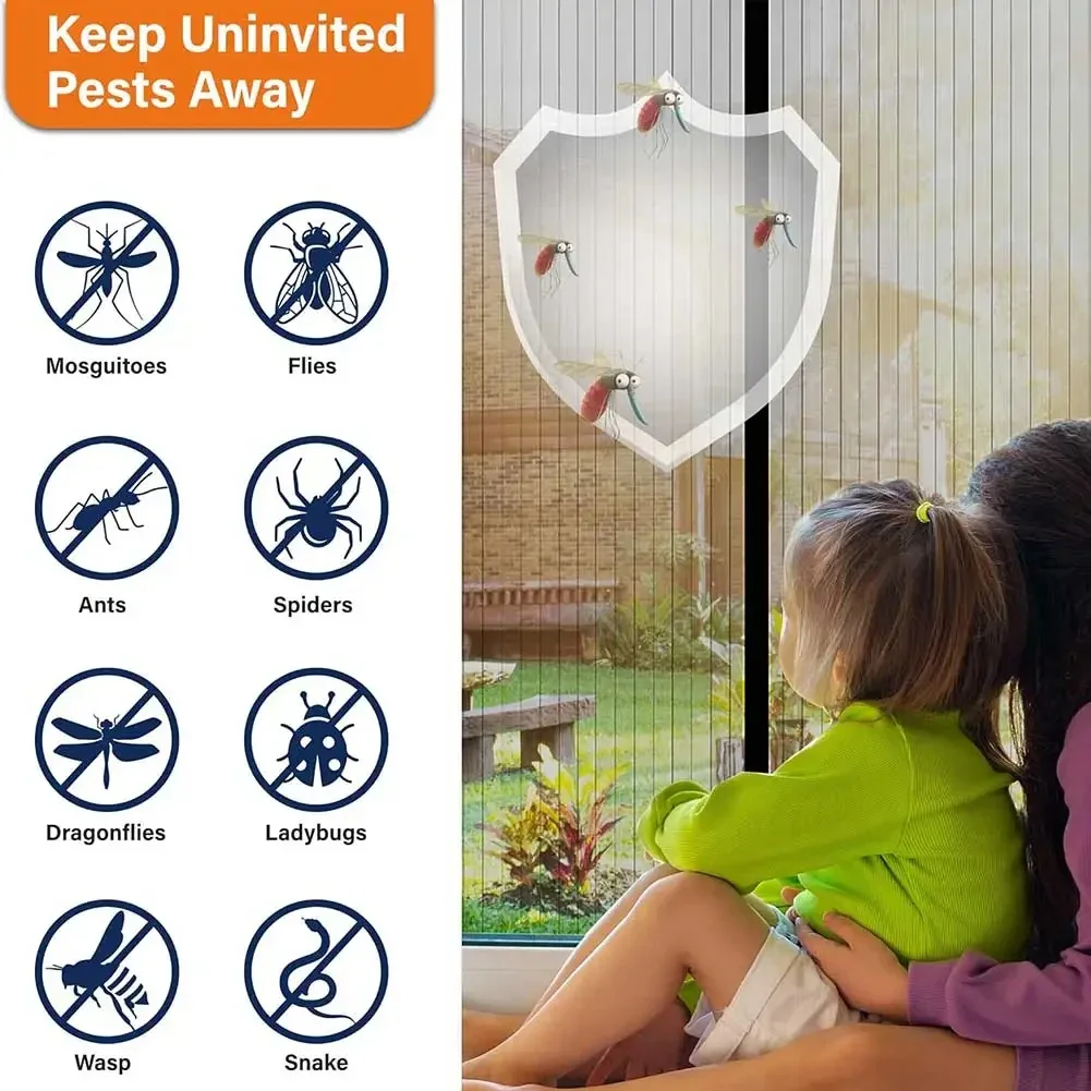 Mosquito Net Door Net Magnet Insects Automatically Close Easy Installation Ventilation Curtain New Sand Net Insect Screen Mesh 3 Mosquito Net Door Net Magnet Insects Automatically Close Easy Installation Ventilation Curtain New Sand Net Insect Screen Mesh 3