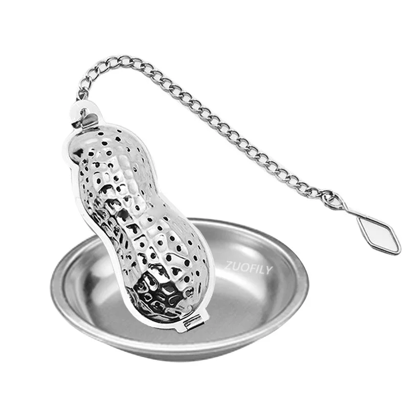 Stainless Steel Tea Infuser Teapot Heart Bird Frog Tree Star Shaped Mesh Strainer Coffee Herb Spice Diffuser With Dish Tray tea infuser tea strainer tea filter