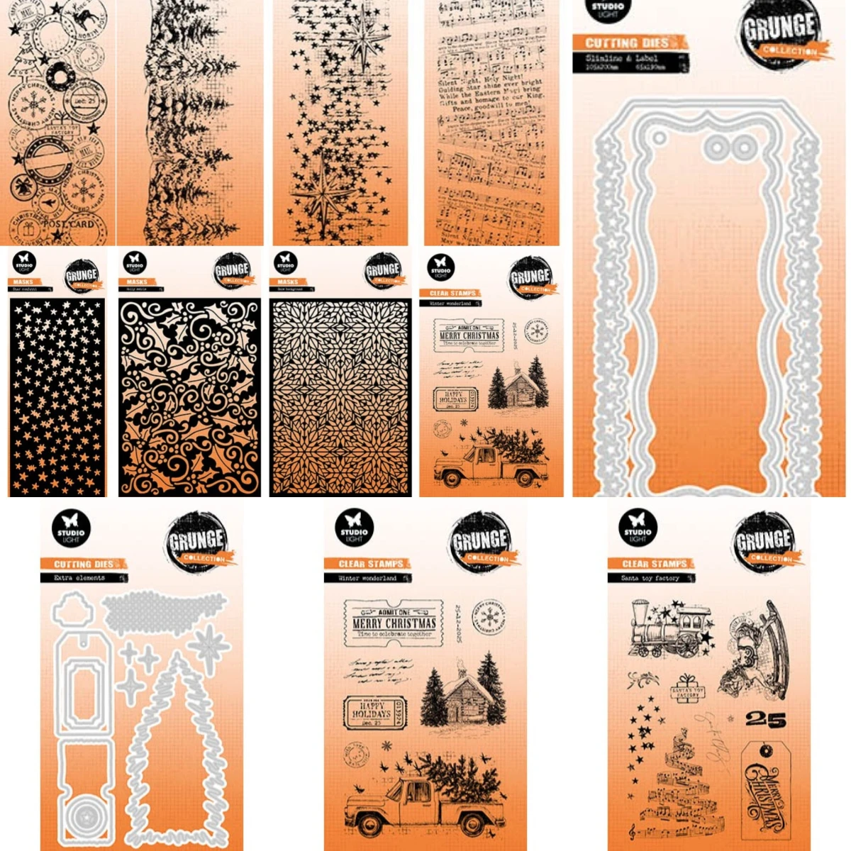Photo Frame Stamp Stencil New Metal Cutting Dies For DIY Scrapbooking Crafts Maker Photo Album Template Handmade Decoration Metal Cutting Die