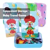 Magnetic 3D Puzzle Children Dress Up Expression Travel Tin Box Jigsaw Game Early Education Imagination Toys Gifts For Girls 3