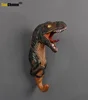 Jurassic Dinosaur Wall Hanging, Creative Resin Animal Model, Dinosaur Coat Hooks, American Decorative Hook, Triceratops 5
