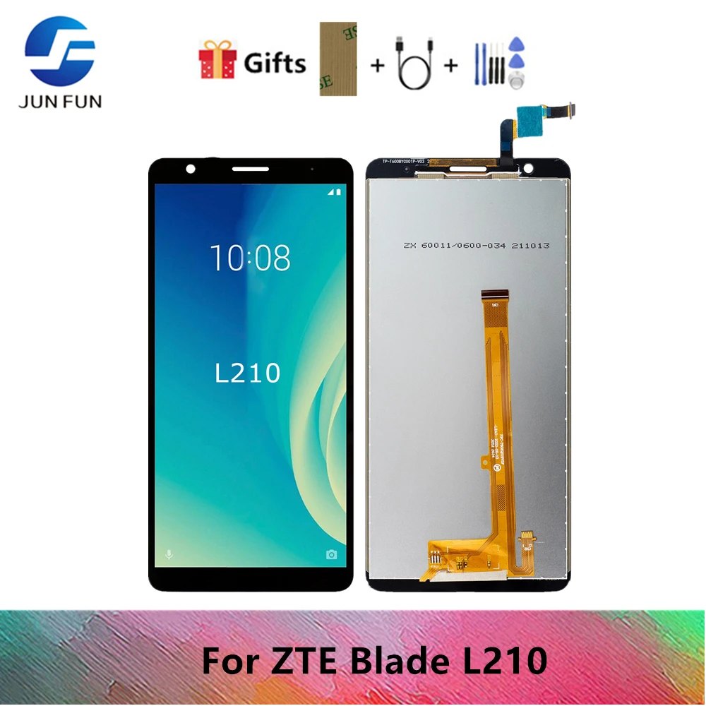 

6,0 ''для ZTE Blade L210 ЖК-панель с сенсорным экраном стеклянный дисплей дигитайзер панель стекло для ZTE blade l210 ЖК-дисплей + Инструменты