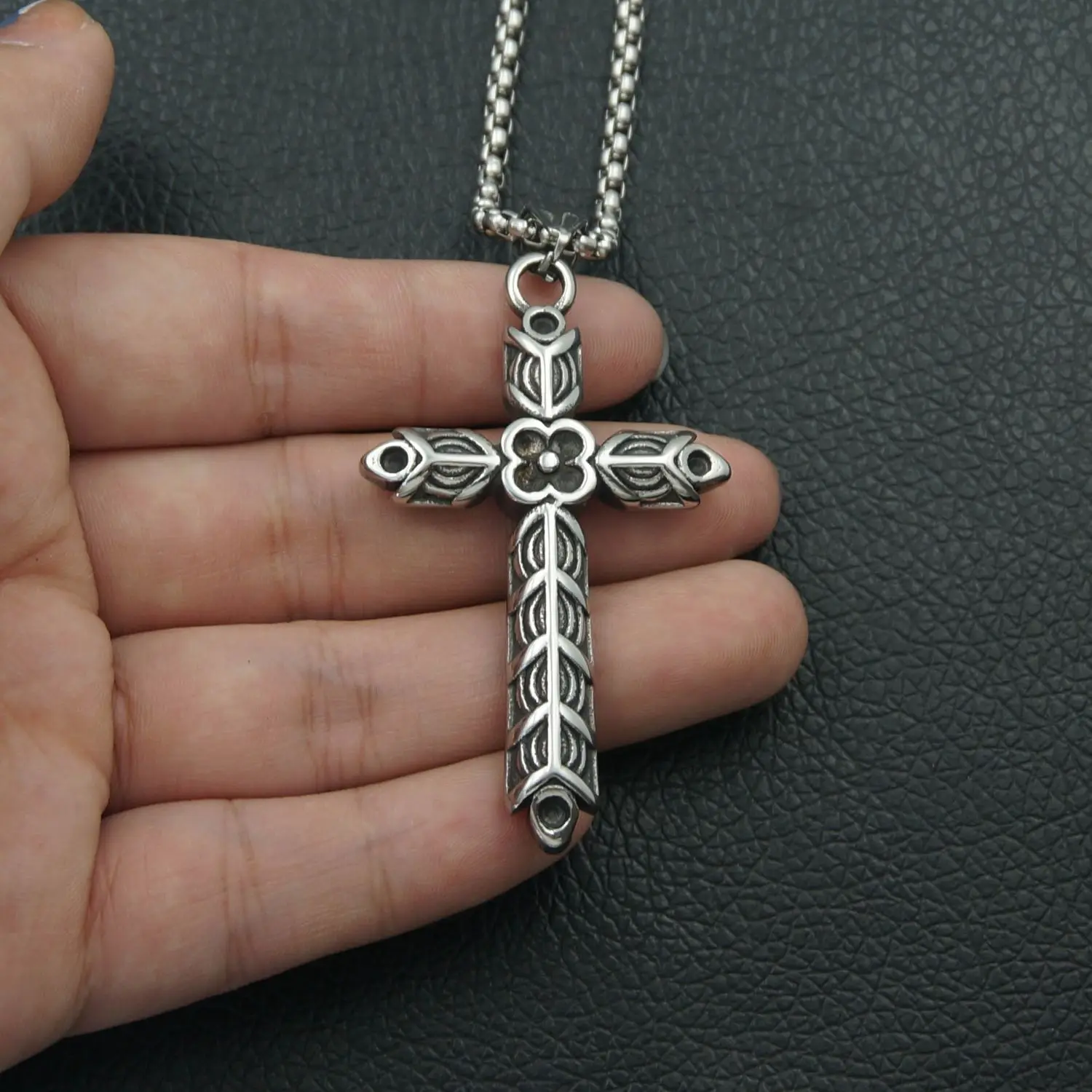 Wolf Cross Necklace | Icelandic Viking Jewelry | Norse Pendant – Sons of  Vikings