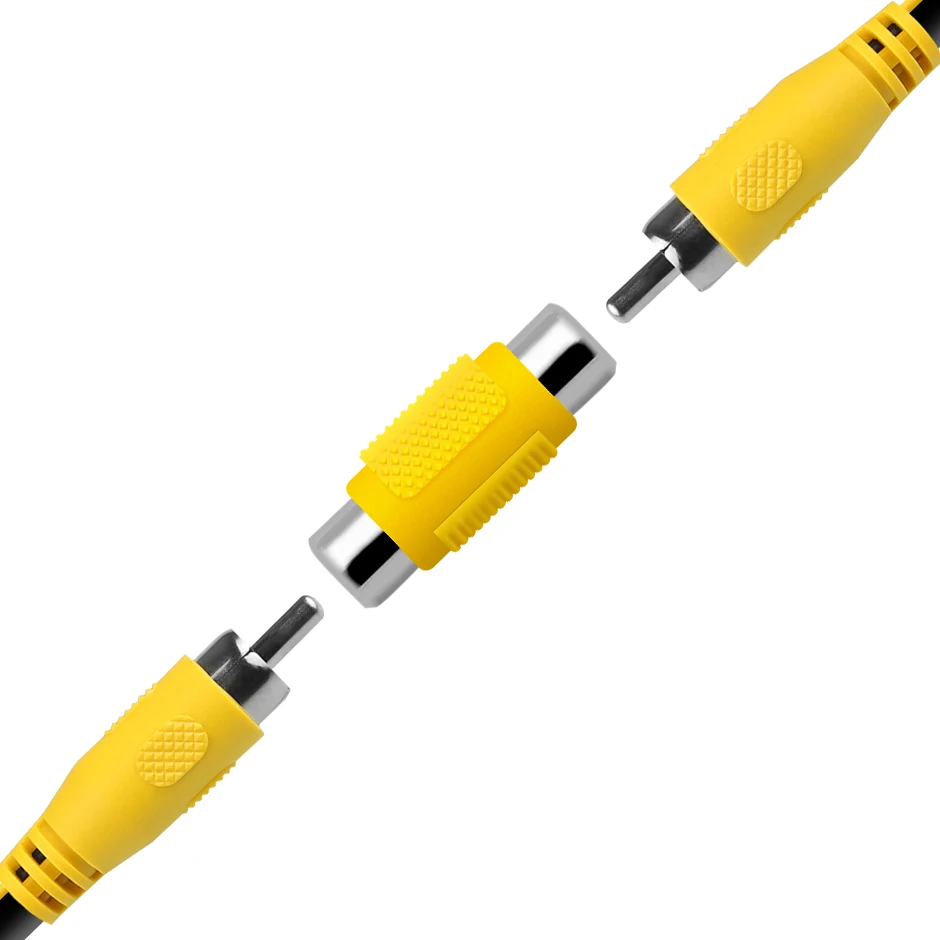 RCA-Videokabel für Monitor- und Backup-Rückfahrkamera-Verbindung, 6 m, 10 m, 15 m, 20 m, AV-Verlängerung
