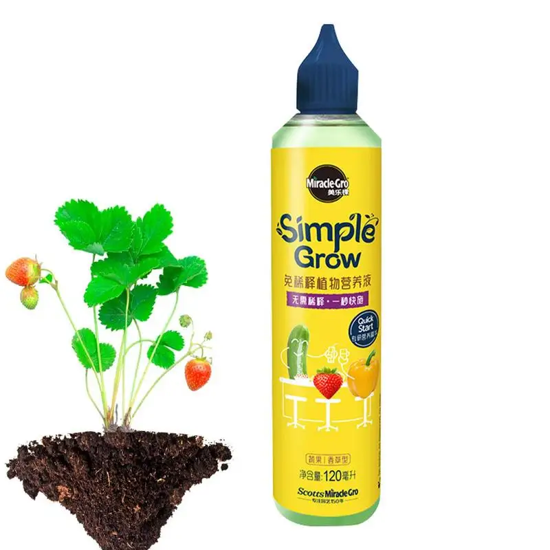 

Garden Plant Food 120ml Liquid Plant Growing Nutrient Formula Plant Fertilizer For Tomatoes Flowers Vegetables Liquid Plant Food