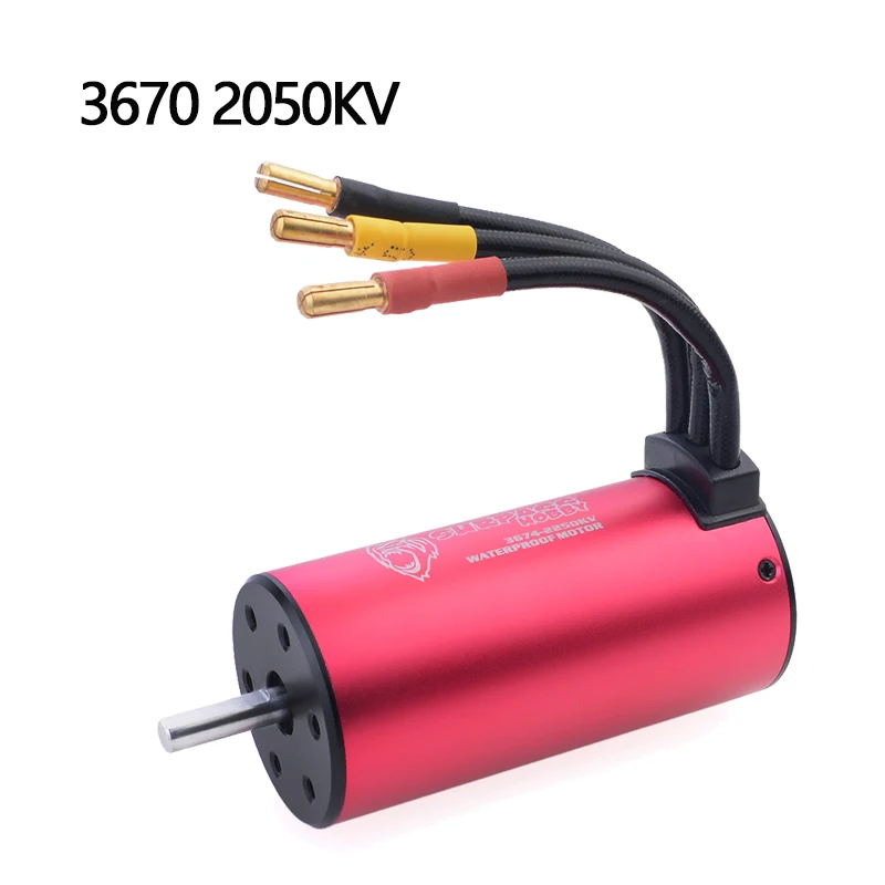 High-Performance Waterproof Brushless Motor for RC Car Racing and Off-Road Adventures