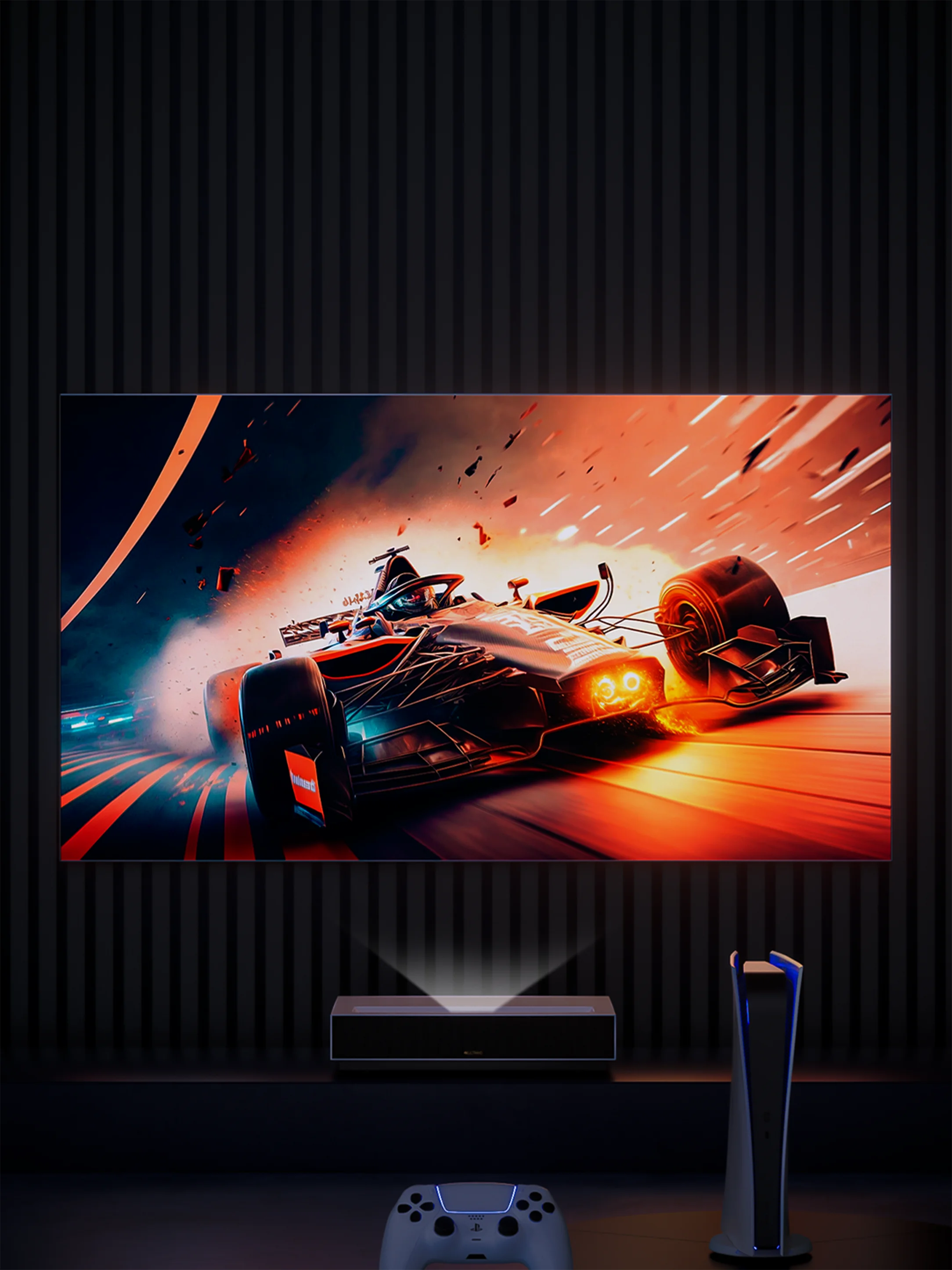 Formovie-C3 Projetor de TV a laser, ALPD 400, Nit Brilho Beamer, 40ms Jogo, Heimkino Fengmi, Home Cinema 3, 4K