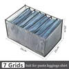 Clothes Organizer Jeans Pants Storage Box Wardrobe Drawer Organizer For Underwear Bra Ties T-Shirt Socks Organization System 4