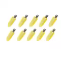 10pcs yellow