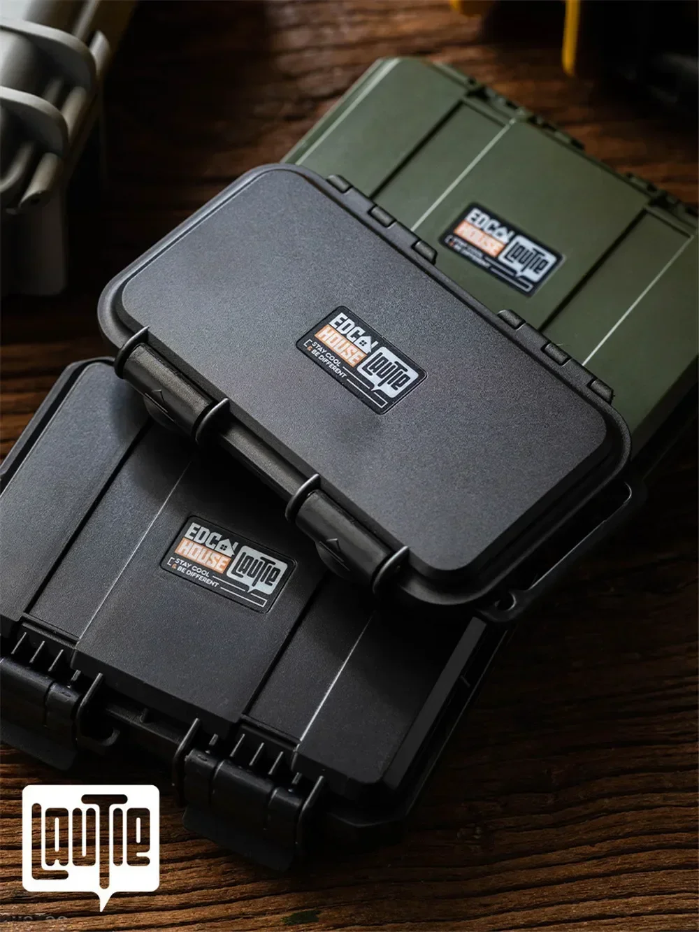 High Quality 15x12x4.6cm Tool Box Waterproof Organizer Strip High Sealing Drop Resistance Shockproof with Sponge for EDC Tool 5