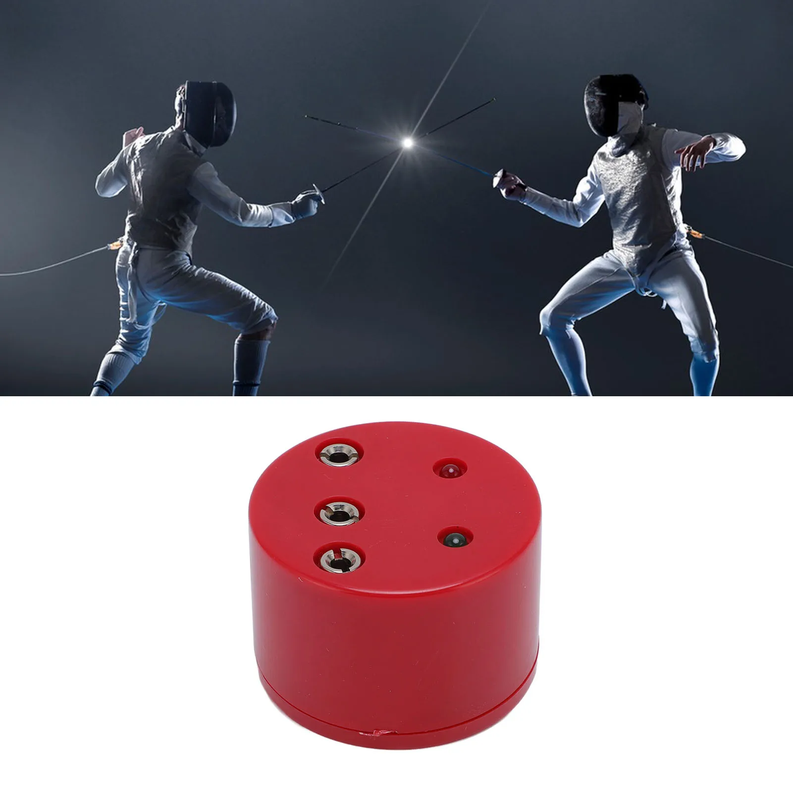 Fencing Tester Foil Epee Round Sword Tester Fencing Gear Repair Tool Testing Box