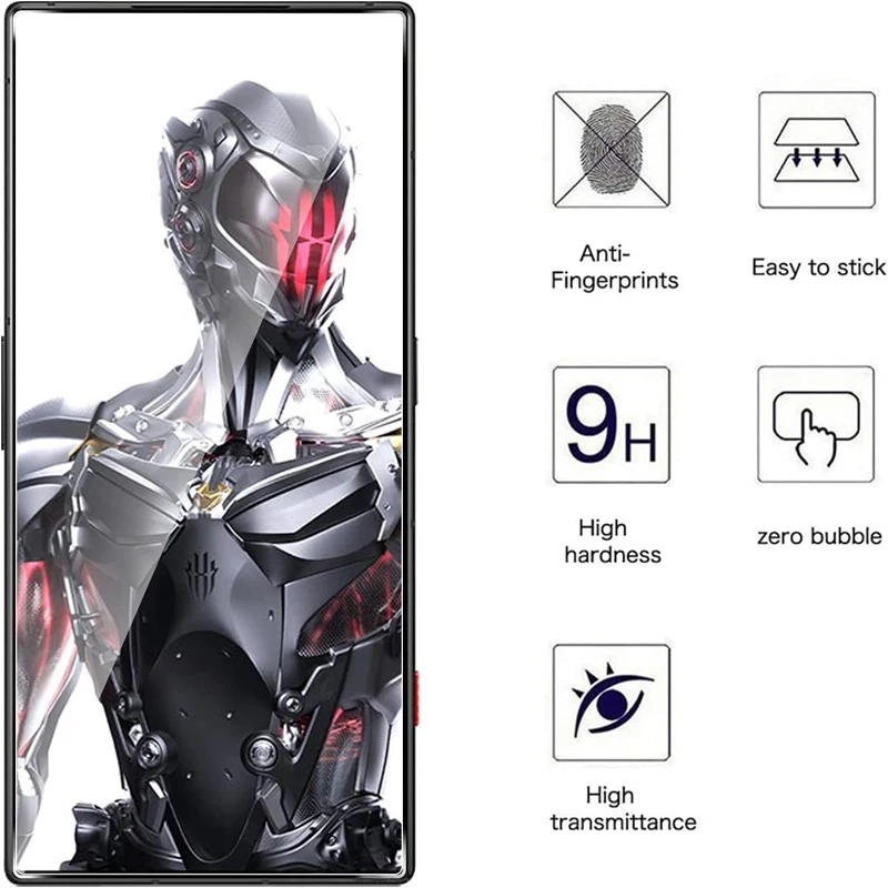4-Pack Premium Tempered Glass Screen Protectors